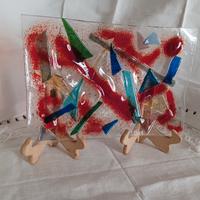 piatto in vetrofusione