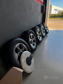 Set gomme completo Jeep Wrangler Rubicon originali