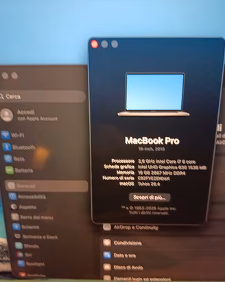 ma book pro 16.16giga