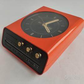 Europhon H10 orologio radio anni 70 vintage design