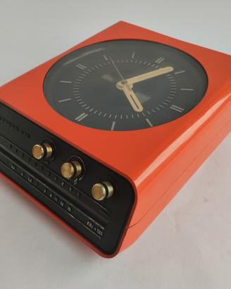 Europhon H10 orologio radio anni 70 vintage design