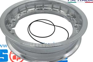 Cerchio Tubeless Cromato Scomponibile Vespa 50
