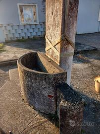fontana in pietra di Vicenza