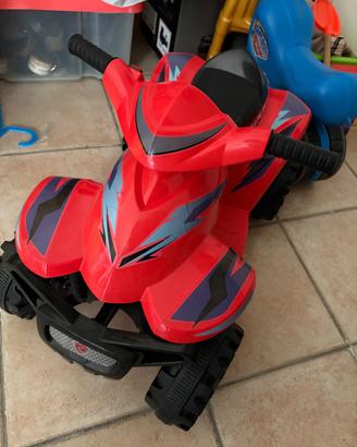 Quad a batteria
