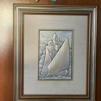 Quadro Barca Ottaviani Arg 925