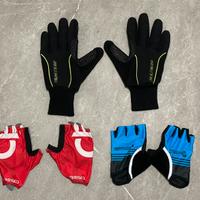 Set guanti ciclismo