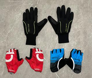 Set guanti ciclismo