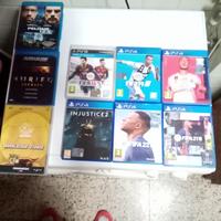 ps4.... 6 giochi +3dvd