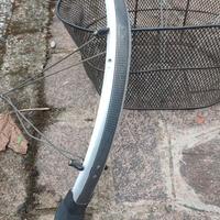 Parafango e cestino bici graziella
