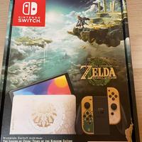 Nintendo Switch oled Zelda edition + custodia