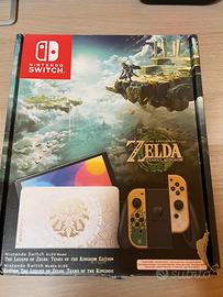 Nintendo Switch oled Zelda edition + custodia