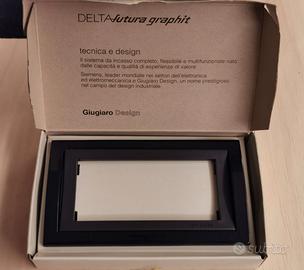 PLACCA 4M MET. NERO 5TG9021 -SIEMENS DELTA FUTURA