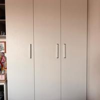Armadio con 2 cassettiere interne 
