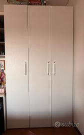 Armadio con 2 cassettiere interne 