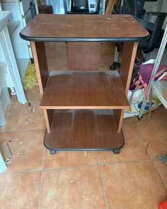 Mobile porta tv con ruote