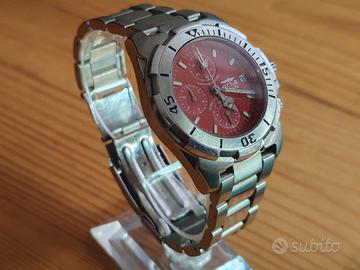 Sector 255 Chrono Red Dial - Acciaio - Miyota 0S60