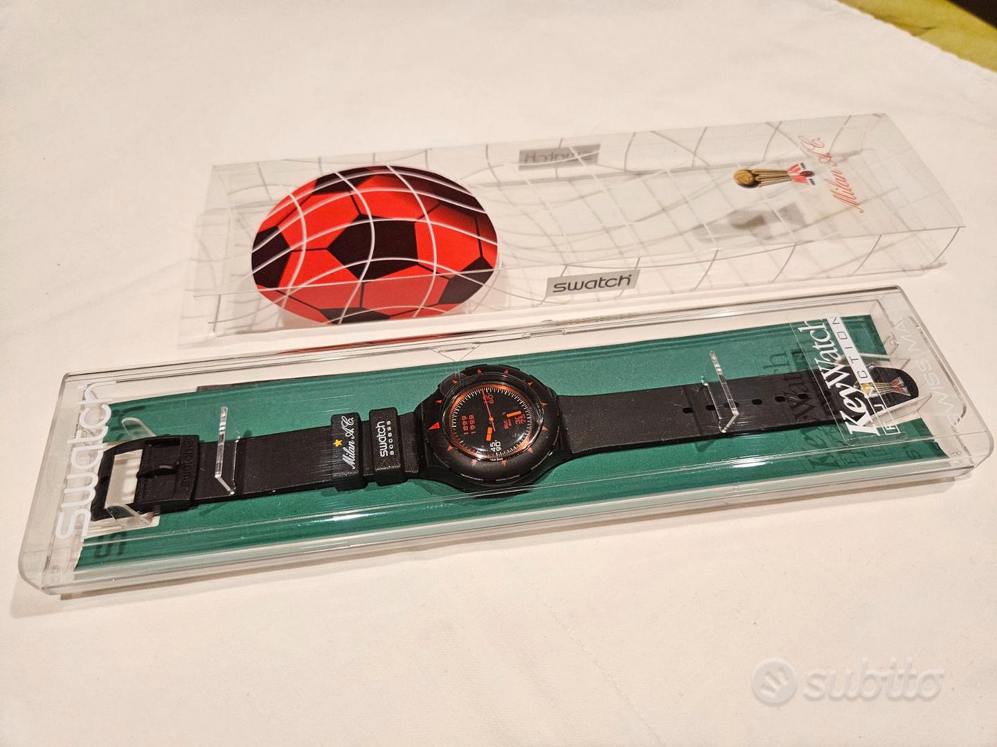 Orologio da polso Swatch AC Milan 1899 1999 NUOVO - Abbigliamento e  Accessori In vendita a Milano