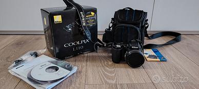 Nikon Coolpix L110  - Kit Completo e Borsa 
