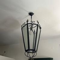 Lampadario vintage lanterna 
