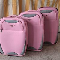 set trolley rosa in buono stato.