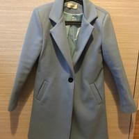 Cappotto celeste taglia M come nuovo