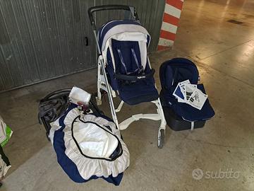 Trio Inglesina Trilogy completo – Blu Navy – Numer