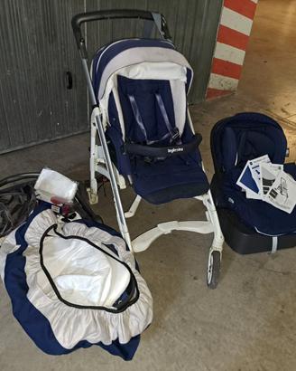 Trio Inglesina Trilogy completo – Blu Navy – Numer