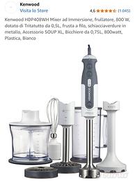 Pezzi ricambio frullatore kenwood