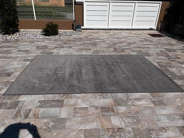 tappeto grandi dimensioni grigio