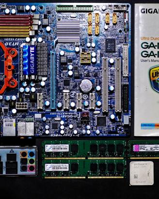 scheda madre  AM2+ / cpu / ram