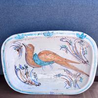 Piatto ceramica artistica toscana Tarcisio Pacini