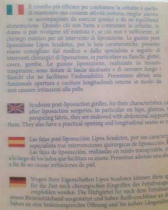 Guaina post- liposuzione