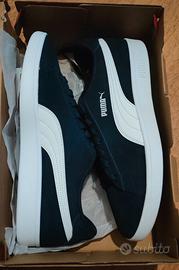 PUMA Smash v2 L - Scarpe 45 Blu Unisex - NUOVE!