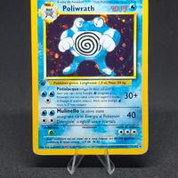 POKEMON - POLIWRATH 13/102 – Set BASE HOLO 1a EDIZ