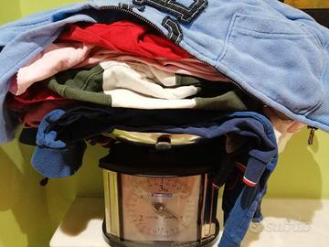 1 kg indumenti usati cotone pezzame pulizia casa