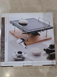 Set pietra ollare quadrata marca Brandani