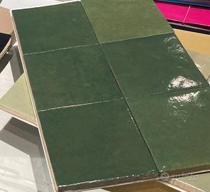 Piastrelle marazzi 10x10 verde bosco