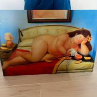 Botero stampa su legno 60x90