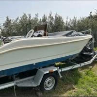Barca open Marino con motore fb 40cv senza patente