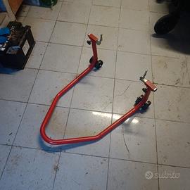 Cavalletto posteriore alza moto universale 