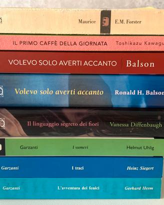 8 libri edizioni Garzanti di autori stranieri