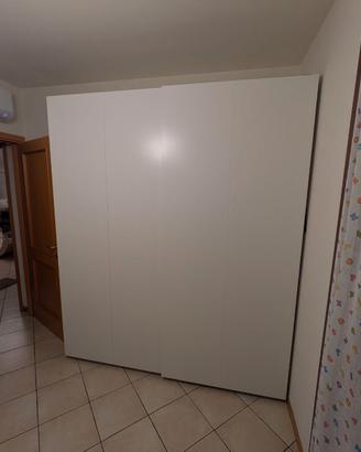 Armadio Ikea PAX/HASVIK 200x66x236 cm bianco