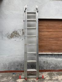 Scala telescopica in alluminio professionale 7,5 m