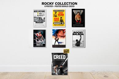 Poster Locandina Film - Rocky Collection