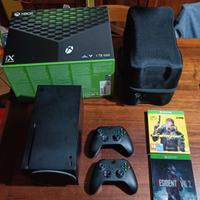 Xbox Series X 1 T Con Disco + Secondo pad + giochi