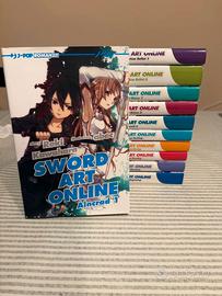 SWORD ART ONLINE LIGHT NOVEL/ROMANZO