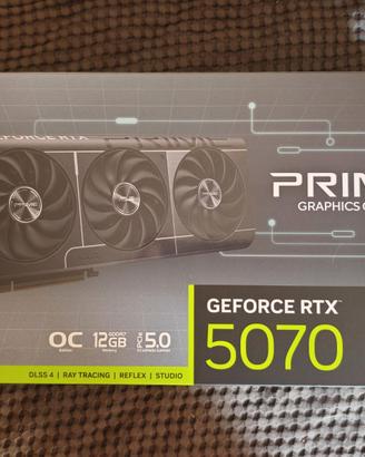Scheda Grafica ASUS GeForce RTX 5070 OC 12GB GDDR7