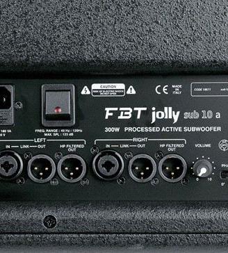 Coppia Subwoofer FBT jolly 10A