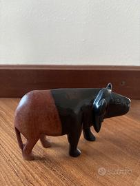 Statua decorativa bufala africana