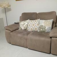 DIVANO POLTRONESOFÀ 2 POSTI RELAX ELETTRICO 